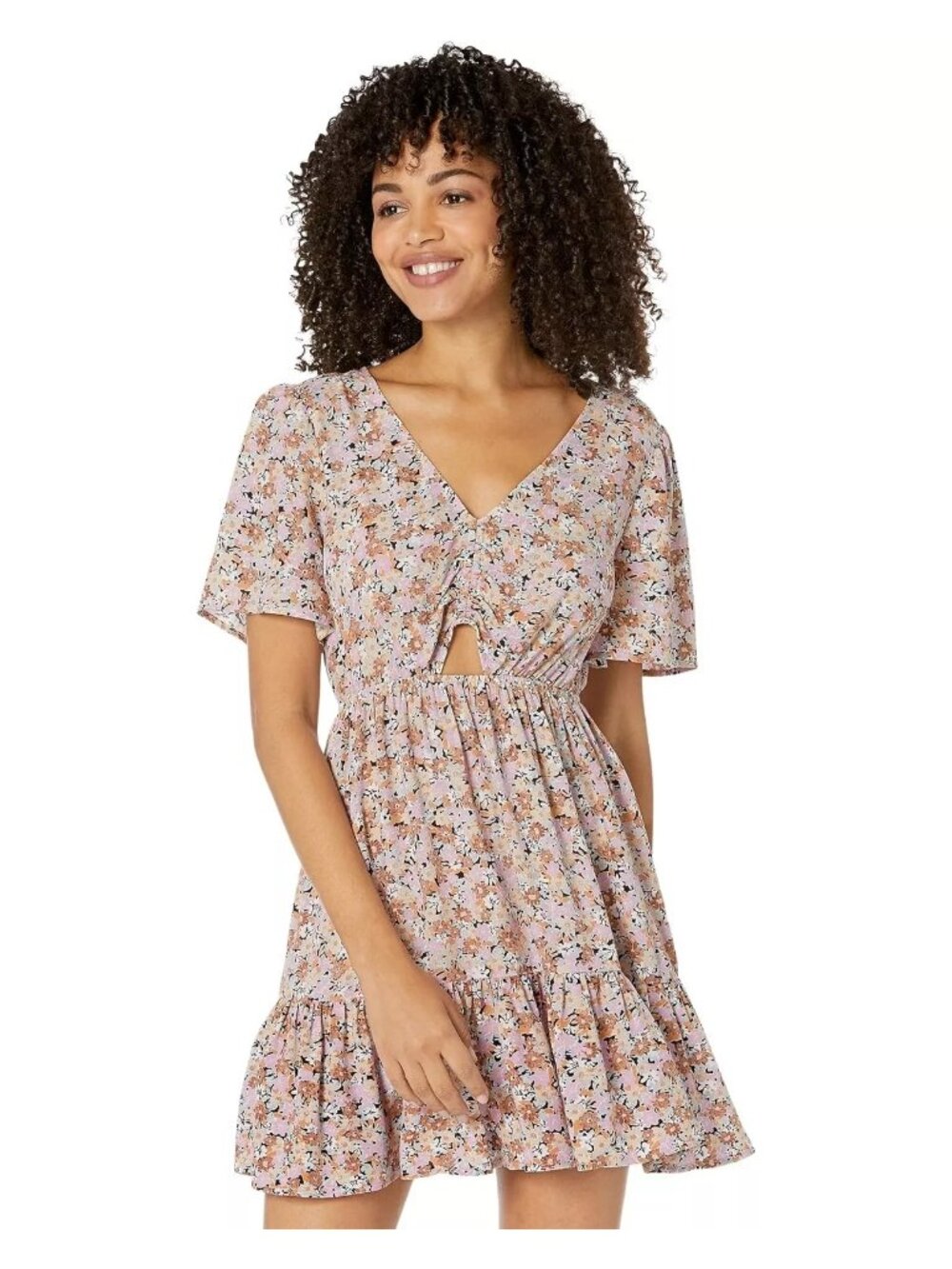 Saltwater Luxe Dress Medium Kalita Kaleidoscope Field Dainty Floral Fairycore